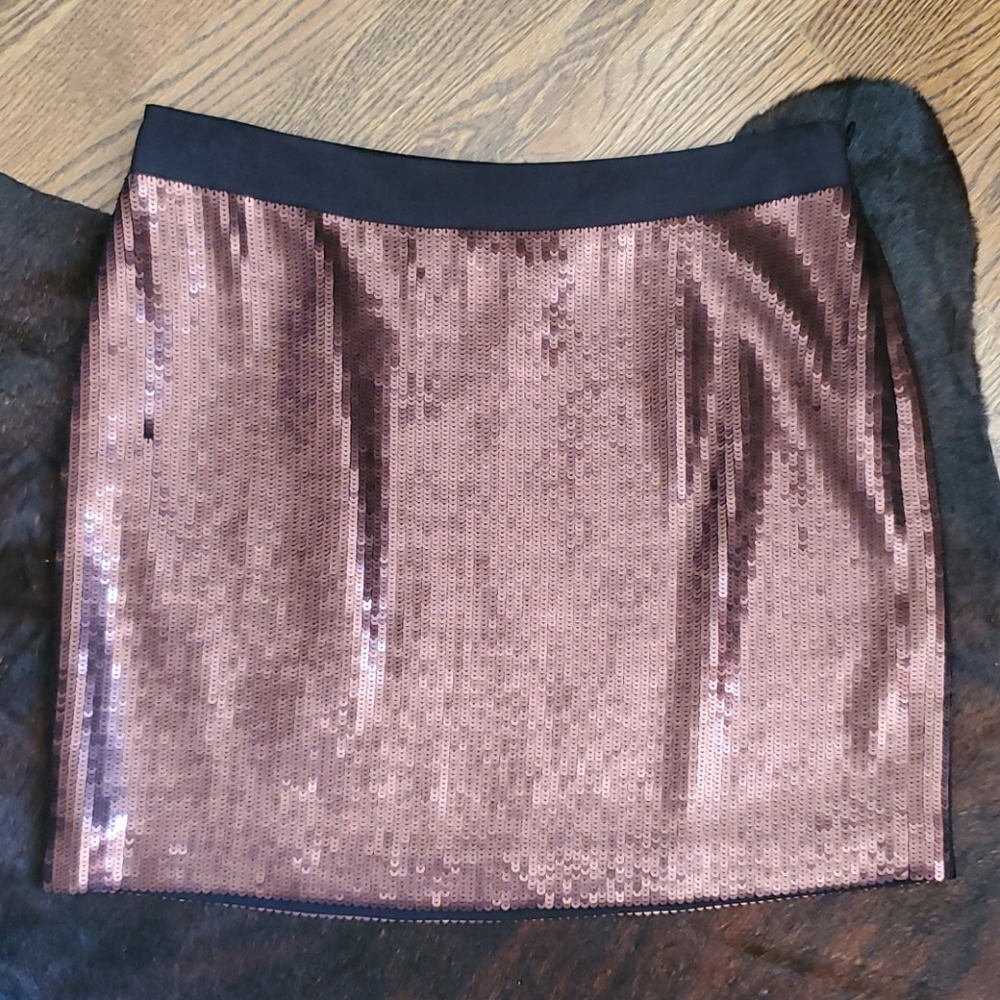 NWOT. Mini sequin skirt.
